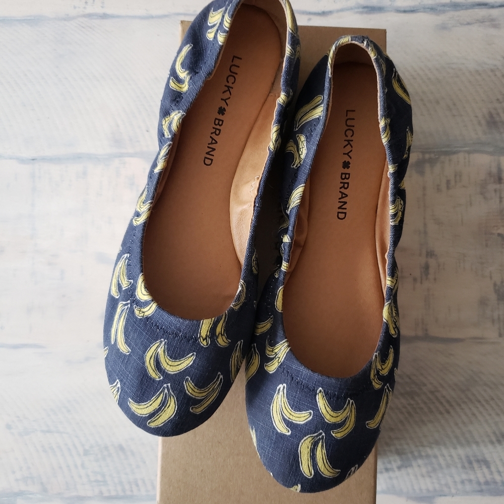 Lucky Brand Emmie Linen Flats